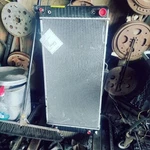 Radiator 8-350 34" Wide 17-1/4" High Fits 94 Chevrolet 1500 Pickup 171051. Fixed Price $75.00.