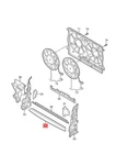 Genuine Audi RS5 Coupe Sportb. RS4 Avant Quattro Air Guide 8W6121292B. Fixed Price $48.70.