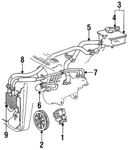 Genuine Ford Power Steering Oil Cooler F5AZ-3D746-A. Fixed Price $63.71.
