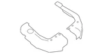 Genuine Land-rover Side Shield LR058500. Fixed Price $199.59.