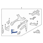 For Infiniti QX60 22-26 Front Right Radiator Support Side Panel. Fixed Price $124.86.
