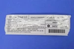 Genuine Mopar Veci Label 4722033AA. Fixed Price $14.10.