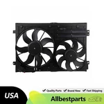 Condenser Cooling Fan Assembly For 2005-2016 Volkswagen Jetta 1K0121205AJ-PFM. Fixed Price $91.00.