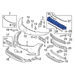 For Toyota Corolla 2023-2025 5318047131 Front Radiator Shutter Assembly. Fixed Price $269.97.