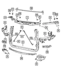 Genuine Mopar Closeout Panel Right 5182518AC. Fixed Price $27.75.