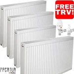 Modern Radiator Horizontal Steel Flat Panel Wall Central Heating White Heater Uk. Fixed Price $403.34.