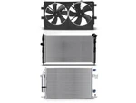 For Mitsubishi Lancer Radiator A/c Condenser And Cooling Fan Kit Apr 24627WHXM. Fixed Price $308.09.