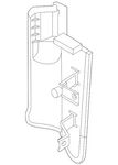Genuine Nissan Radiator Support Baffle 21469-7JA0A. Fixed Price $103.60.