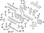 Genuine Porsche Lower Air Guide 9Y0-121-710-K-OK1. Fixed Price $122.59.