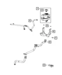 Genuine Mopar Coolant Bottle Inlet Hose 68283411AC. Fixed Price $41.30.