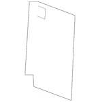 Genuine Gm Driver Side Radiator Support Baffle 10392941. Fixed Price $41.62.