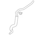 Genuine Mazda Engine Coolant Overflow Hose CY01-15-380C. Fixed Price $40.63.