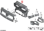 Genuine Bmw M2 G87 Cs Coupe Air Routing Radiator 51748081237. Fixed Price $73.40.
