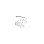 C4DZ-16A238-A Scott Drake 64-70 Radiator Support Hood Seal. Fixed Price $12.00.