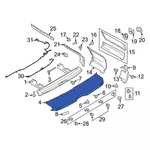Genuine Ford Bumper Cover LK4Z-17C829-EA. Fixed Price $214.38.