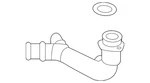 Genuine Nissan Water Inlet 13048-EZ40B. Fixed Price $282.67.