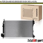 Radiator W/ Transmission Oil Cooler For Saab 2003-2011 9-3X 9-5 L4 2.0L Auto. Fixed Price $116.28.