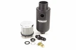 Moroso Breather Tank Dry Sump 1 Qt. Round Polyethylene Black -8 Inlet (85404). Fixed Price $62.99.