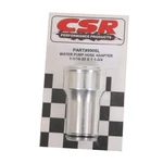 Csr Fitting Straight 1/16-20" To 3/4" Smooth HOSEX3" Long Aluminum Clear. Fixed Price $44.95.
