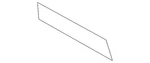 Genuine Nissan Radiator Support Air Deflector 21474-JF00D. Fixed Price $54.95.
