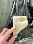 1995 1999 Toyota Tercel Oem Coolant Tank. Fixed Price $20.00.