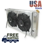 Luxerad 3ROW Radiator Shroud Fan For 1986-2005CHEVY S10 Ls Swap Blazer V8 Engine. Fixed Price $186.00.