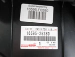 Genuine Oem Toyota 16595-F0580 Driver Lh Front Air Guide 2022-2024 RAV4. Fixed Price $73.94.