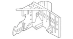 Genuine Nissan Radiator Support Air Deflector 62823-3WC0A. Fixed Price $140.61.