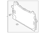 Genuine Audi Radiator Support 4M0-805-594-E. Fixed Price $642.27.