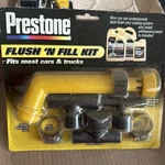Prestone Antifreeze Coolant Flush 'n Fill Kit 59060. Fixed Price $7.99.
