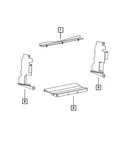 Genuine Mopar Radiator Side Air Seal Left 68381769AA. Fixed Price $23.08.