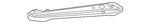 Genuine Volkswagen Cross Bar 17A-805-932-C. Fixed Price $31.13.