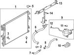 Genuine Nissan Radiator Support Air Deflector 21578-7BA0C. Fixed Price $60.23.