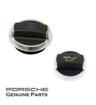 Porsche Vw Audi Coolant & Oil Cap Set Genuine 9P1115423A 99110645702. Fixed Price $149.00.
