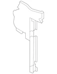 Genuine Nissan Radiator Support Air Deflector 21559-6RA0C. Fixed Price $71.55.