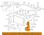 Gm Oem 18-19 Xts Cooling Radiator Components-side Baffle 23383236. Fixed Price $51.98.